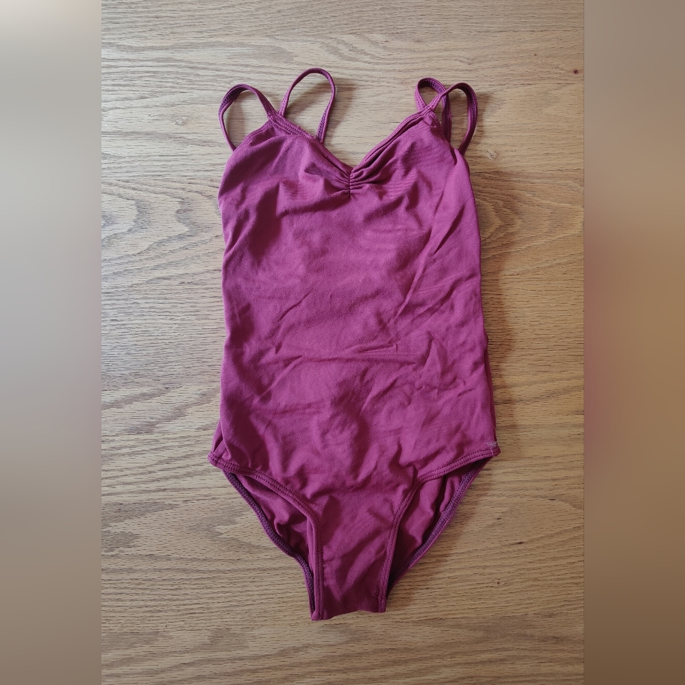 HDW Dance Burgundy Strappy Leotard